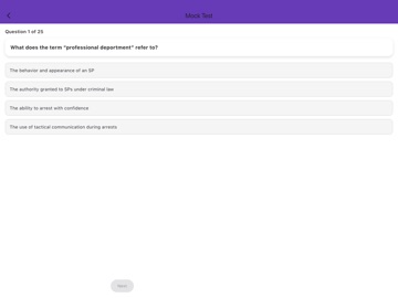 BC BST Exam Practice iPad screenshot