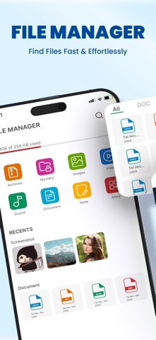 EZ File Explorer: Zip Manager iPhone screenshot