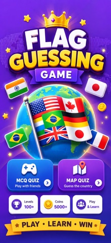 World Flags Quiz: Countries iPhone screenshot