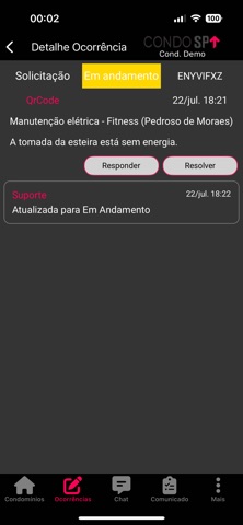 CondoSP Gestão iPhone screenshot