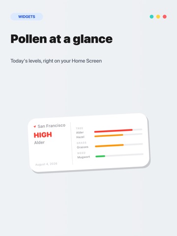 Pollen Buddy: Allergy Tracker iPad screenshot
