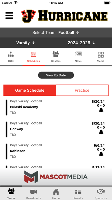 Jonesboro Athletics Screenshot