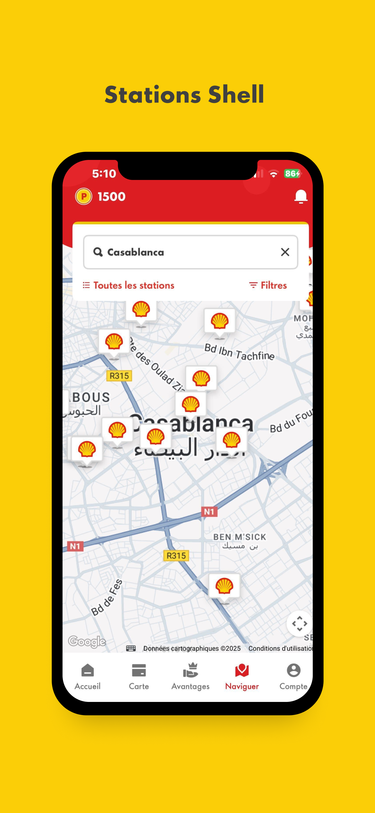 Shell Maroc screenshot 5