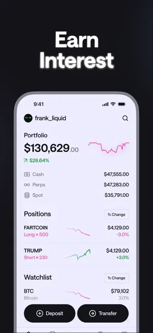 Liquid — Trade like the 1% screenshot 3