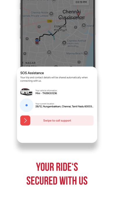 Screenshot 4 of Red Taxi - Cab Booking App App