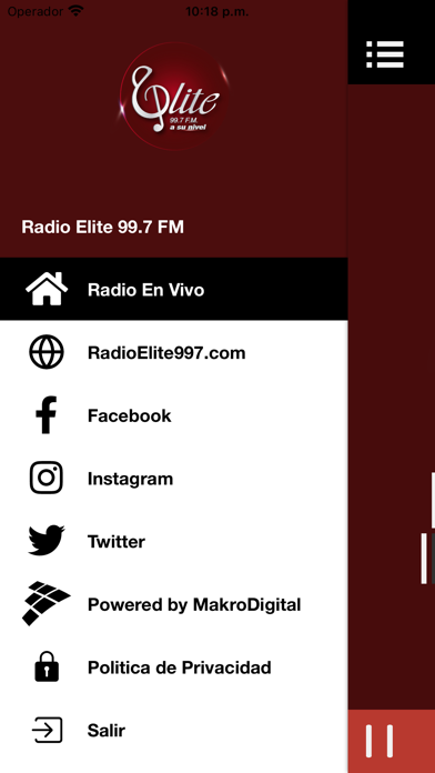 Screenshot #3 pour Radio Elite
