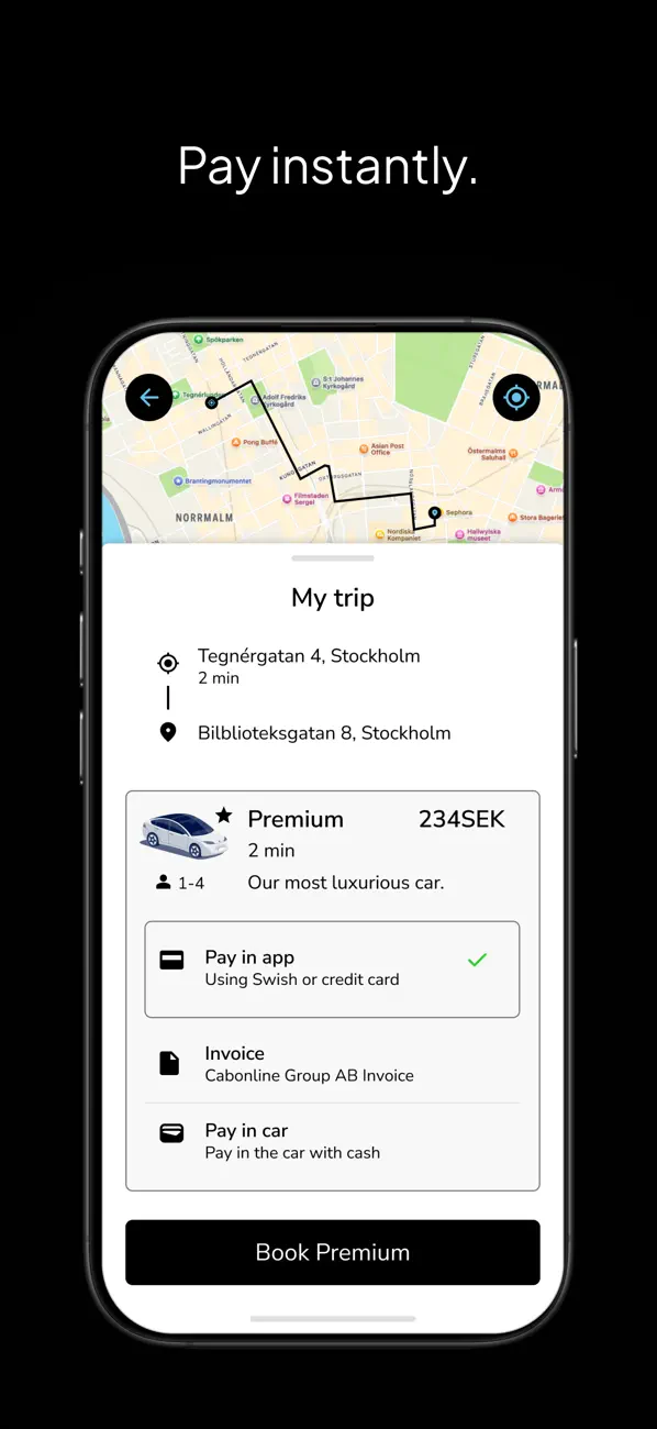 Screenshot #2 pour Sverigetaxi