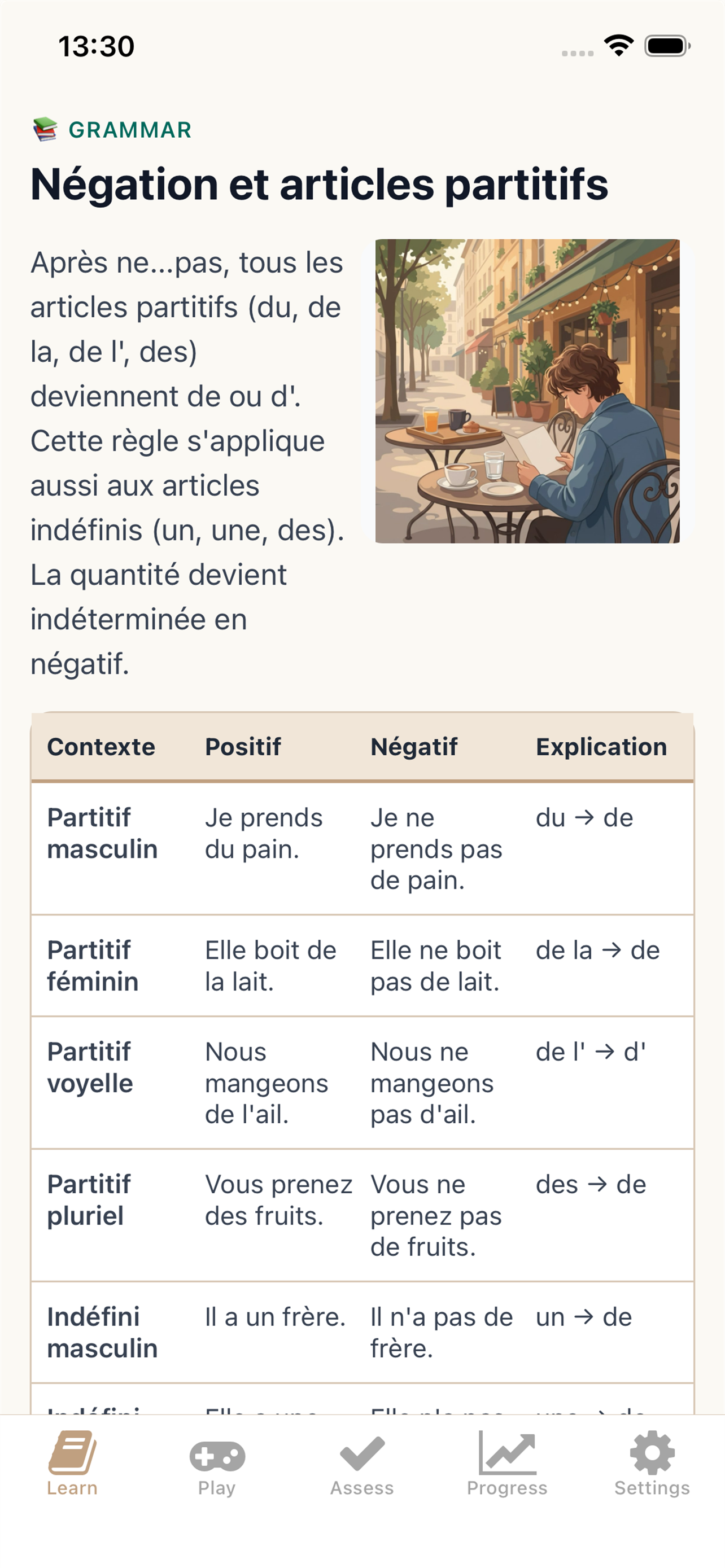 Flamingua: A1 French & German screenshot 10