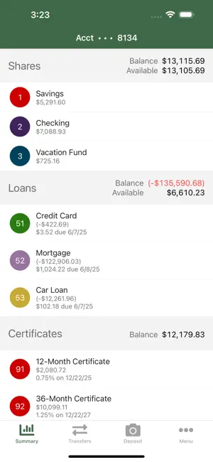 Dakota Plains FCU Mobile screenshot 2