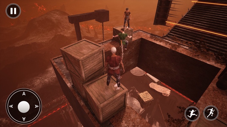 Chained UP Together Parkour 3D