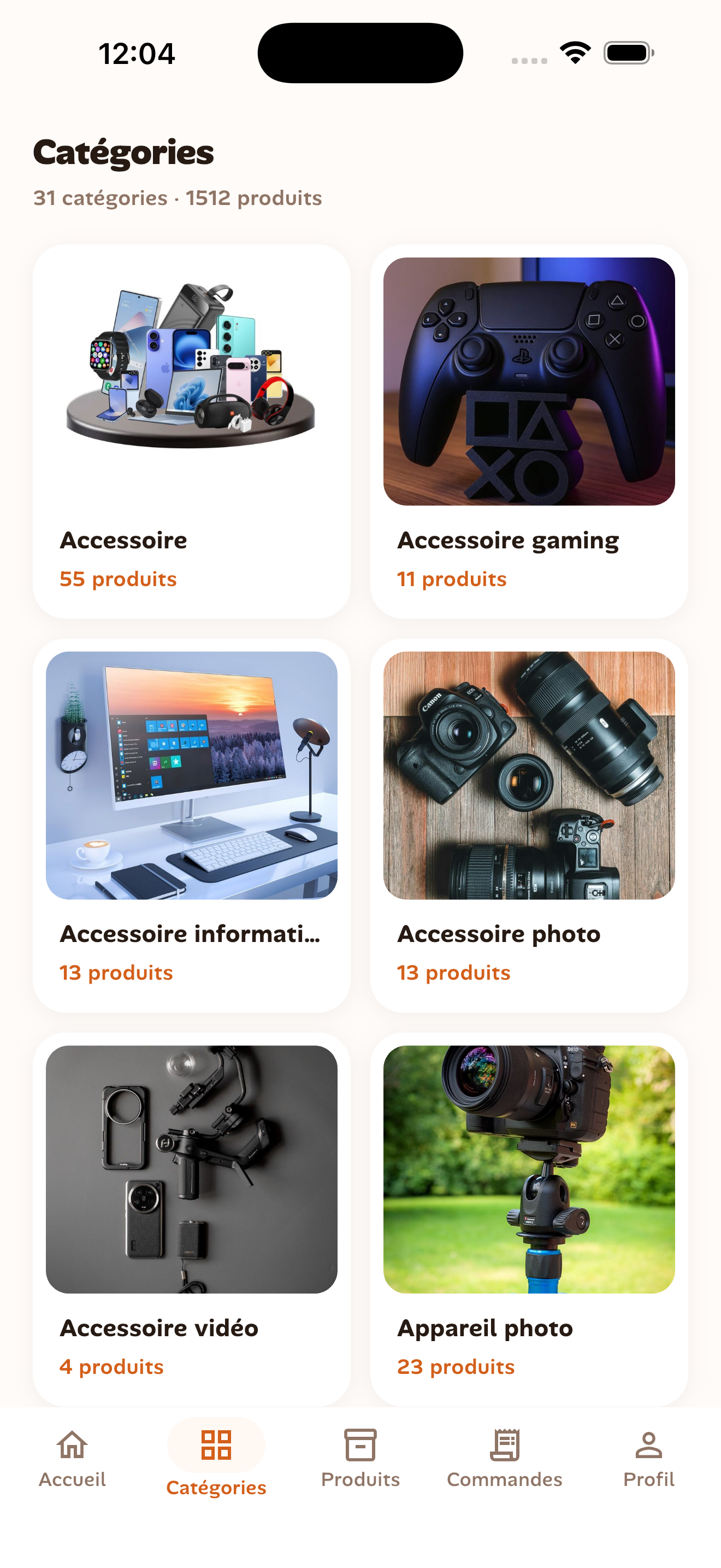 Carrefour electronique screenshot 2