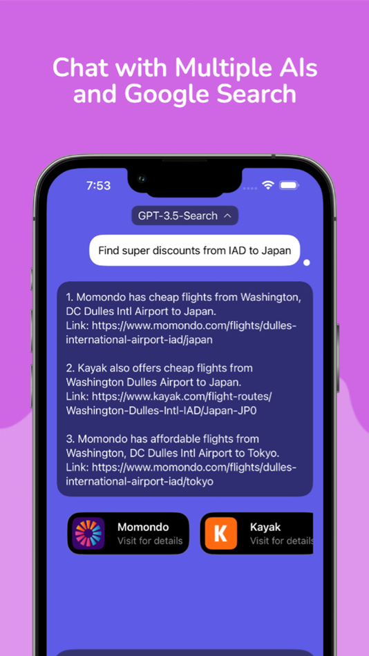 Faune: AI Chat & Search - 1.3.2 - (iOS)
