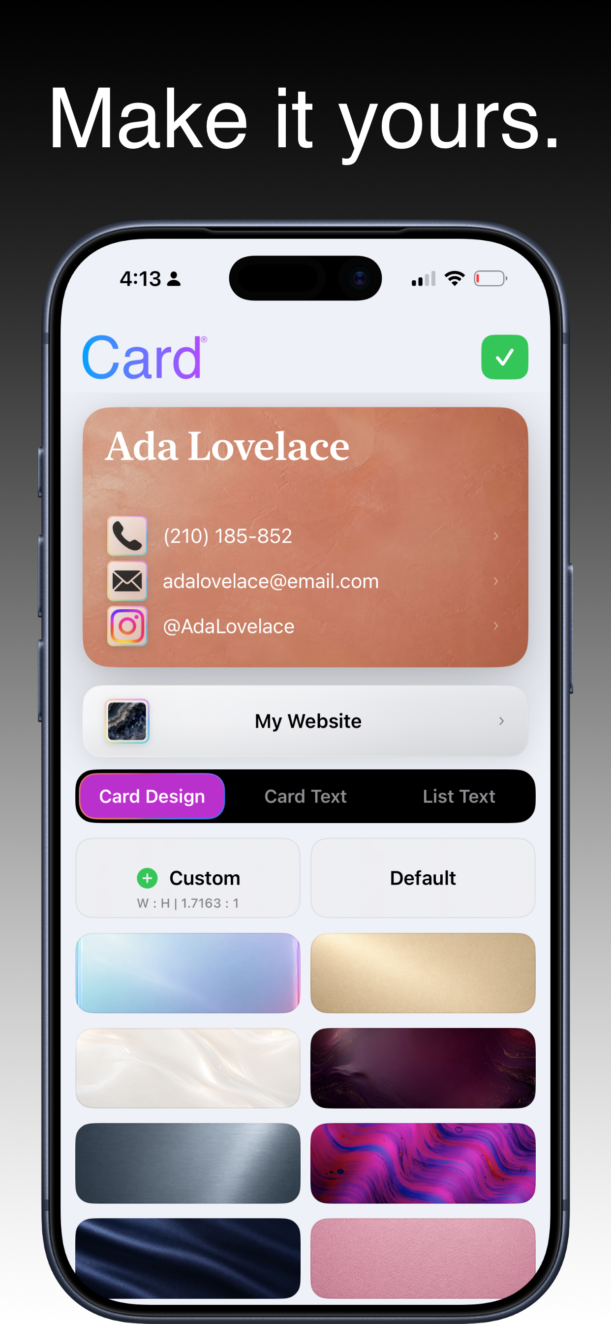 Card®