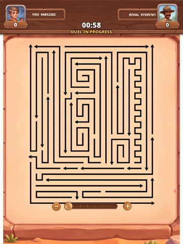 Miner Puzzle Quest iPad screenshot