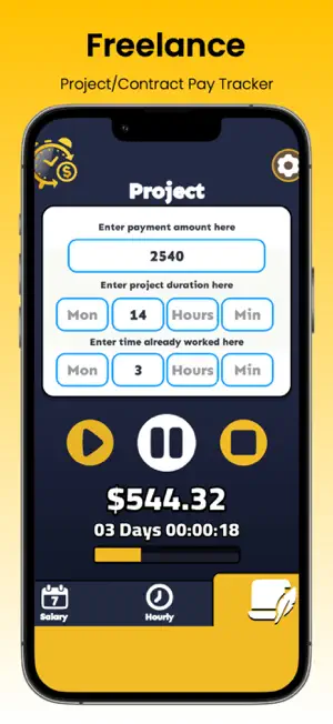 Money Clock: Pay Tracker screenshot 4