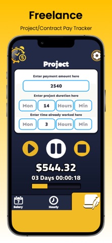 Money Clock: Pay Tracker Screenshot 4 of 5