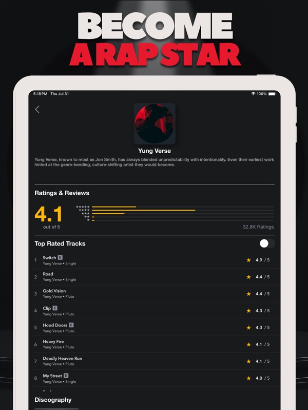 Rap Star Rapper Simulator screenshot 11