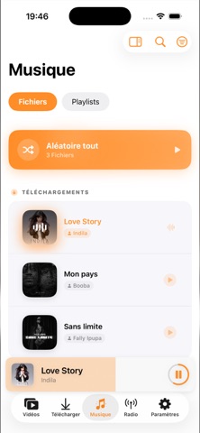 MusioPlayer screenshot