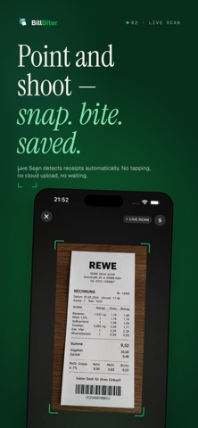 BillBiter: Receipts Screenshot 2 of 6