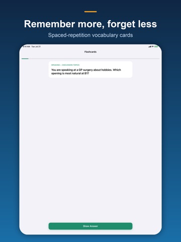 ESOL SELT B1 Prep iPad screenshot