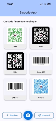 Barcode App screenshot