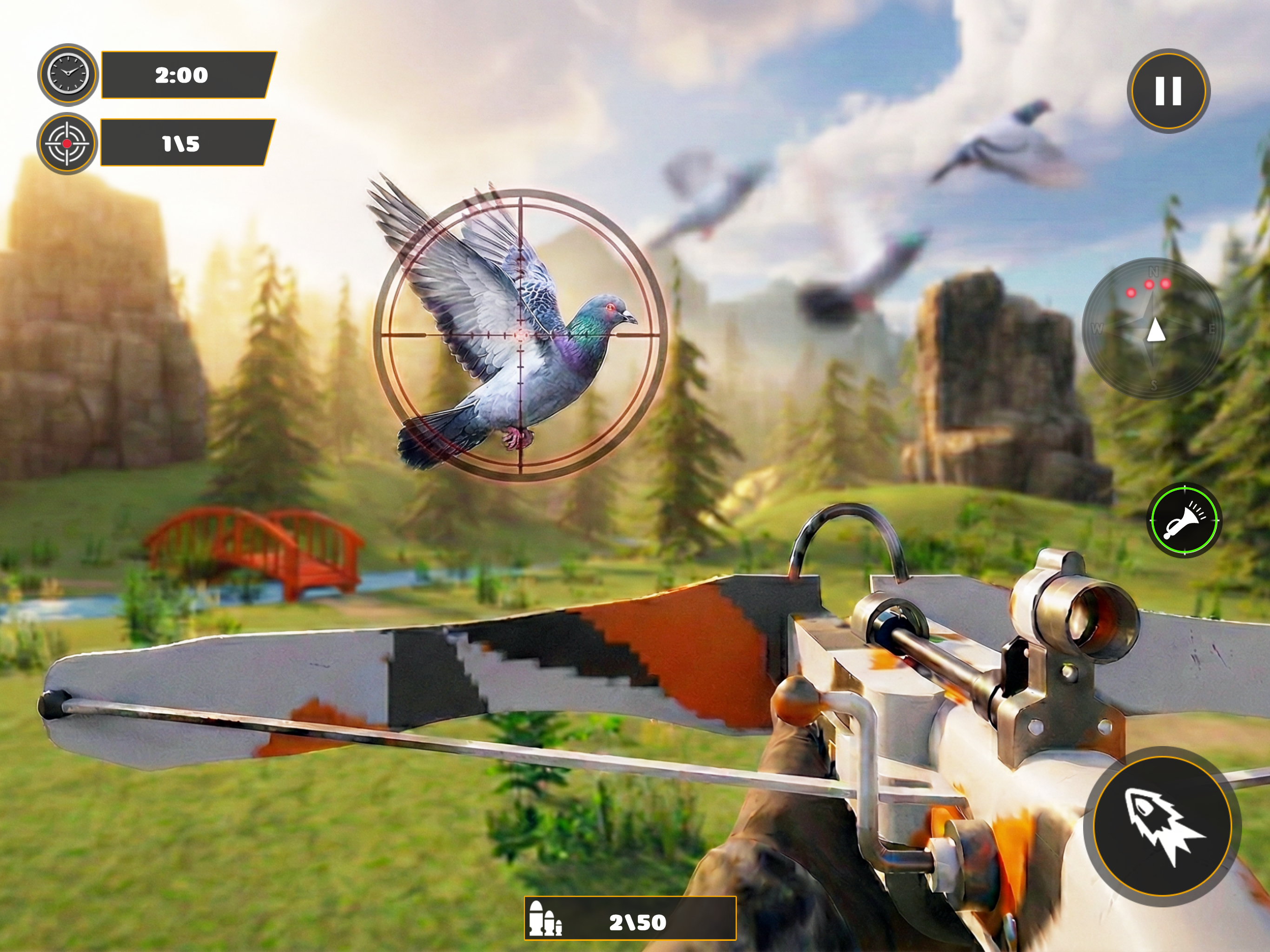 Bird Hunt Duck Sniper Shooting screenshot 8