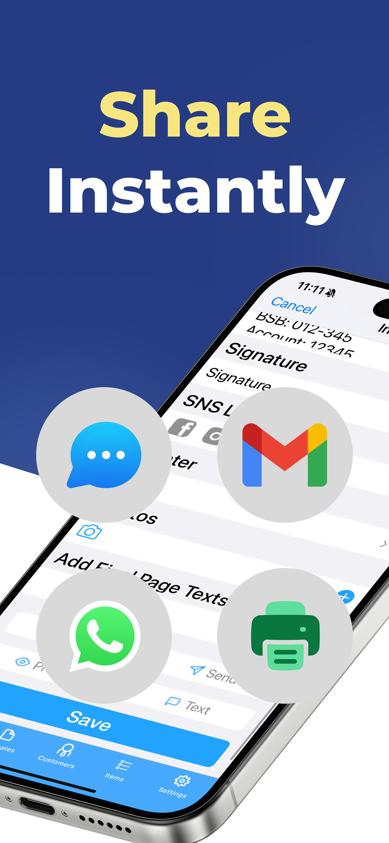 Invoice Maker Flex screenshot 8