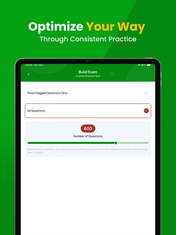 AP Physics Practice Prep Test iPad screenshot