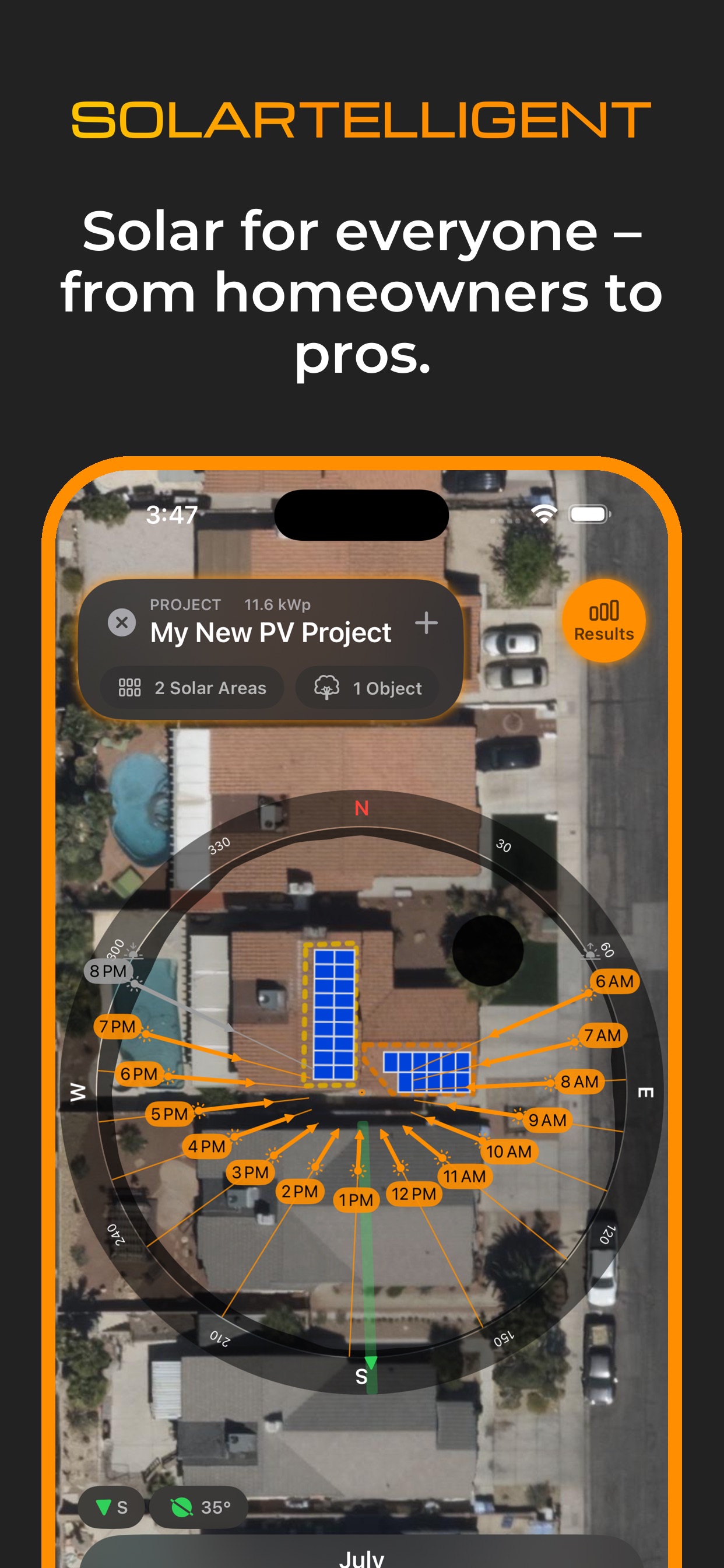 Solartelligent: Solar Planner screenshot 1