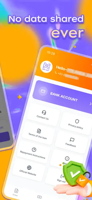 MEC Cash-loan&loan app quickly iPhone screenshot 4