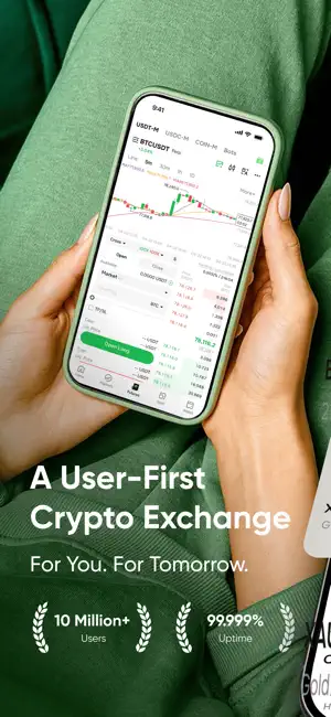 Phemex: Buy Crypto & Stocks screenshot 1