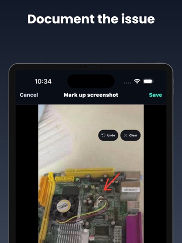 VOS: Remote Visual Support iPad screenshot