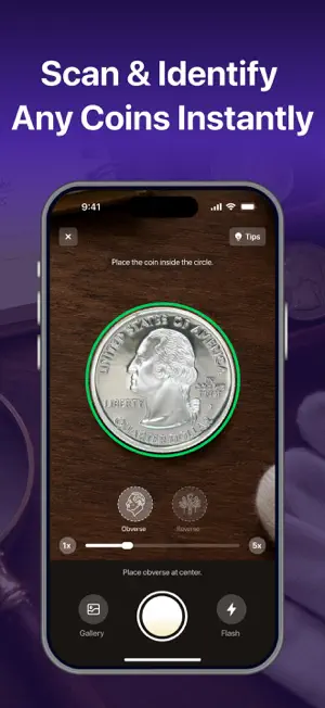 Coin Value Identifier: Coinzo screenshot 1
