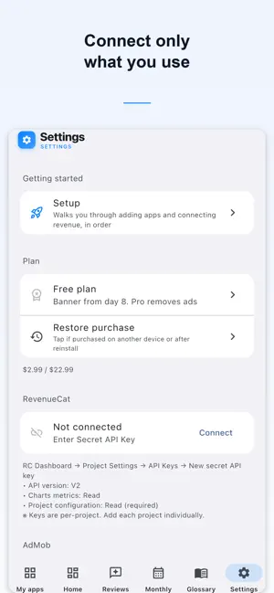 App Revenue Dashboard screenshot 3