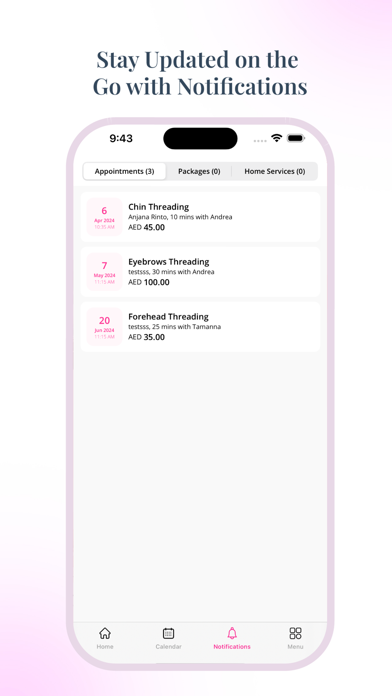 eBeauty Solutions Screenshot