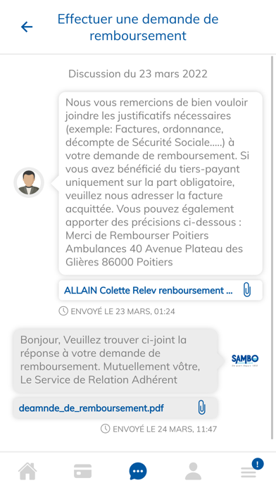 Screenshot #3 pour Mon espace SAMBO