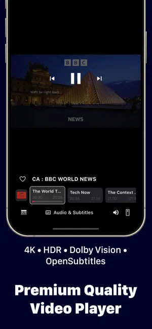 IPTV One: TV & Movie Player iPhone screenshot 6