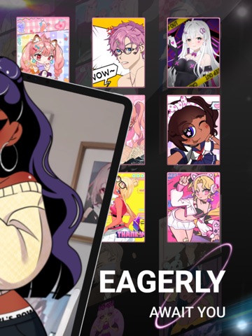 Neku: make avatar sticker iPad screenshot