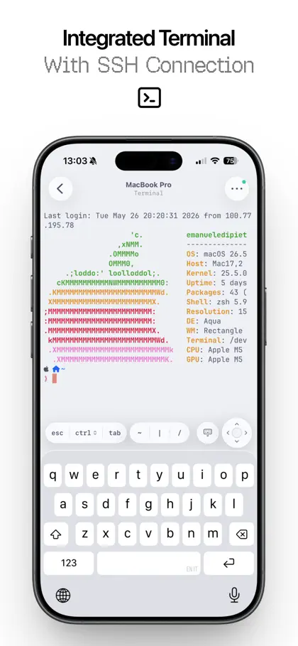 Captura 4 de 6 de Remodex - Remote AI Coding