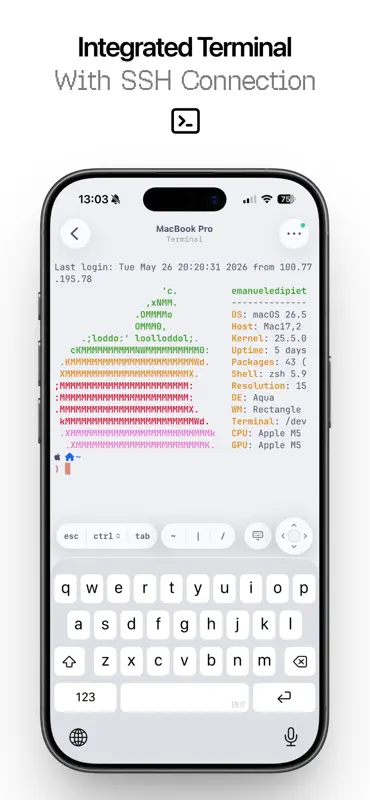 Remodex - Remote AI Coding screenshot 4 of 8