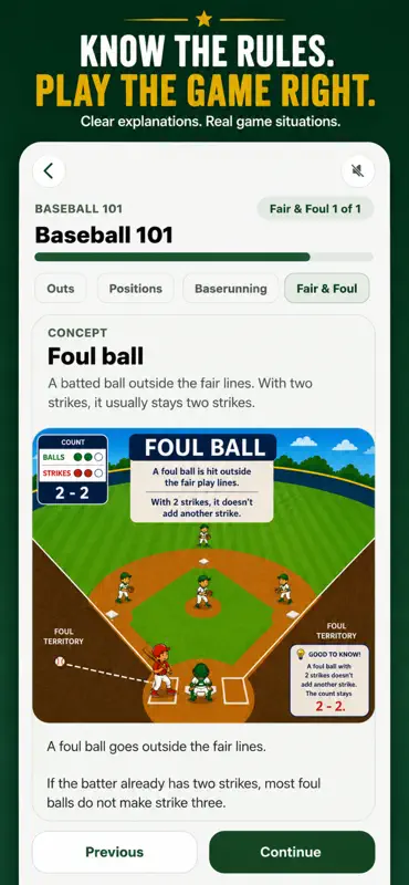 Game IQ: Baseball & Softball screenshot 7 of 7