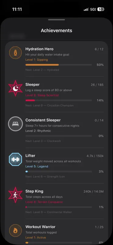 Summit Health Tracking screenshot 7 of 8