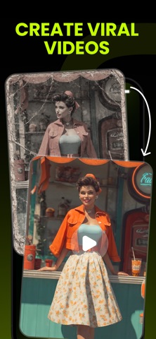 Hf: AI Video & Image Generator iPhone screenshot