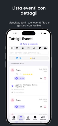 DidIt-Tracker Attività screenshot