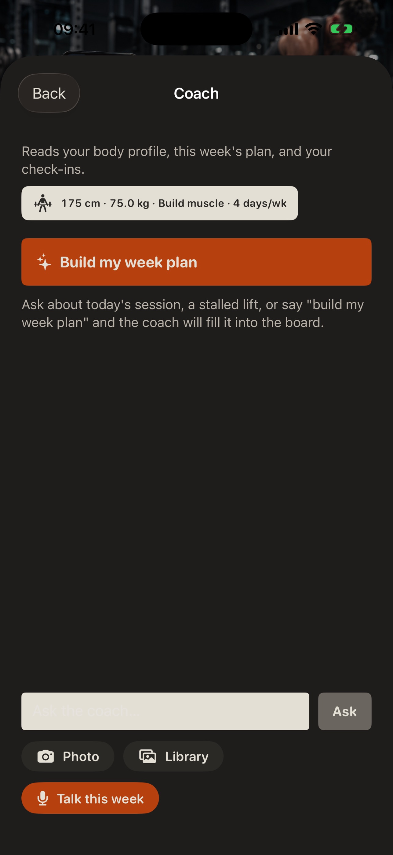 Screenshot 1 of RackWeek