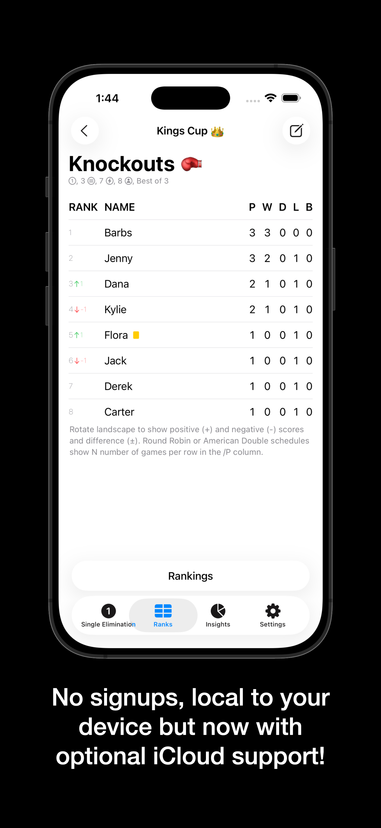 Tournament Scheduler