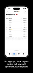 Tournament Scheduler screenshot