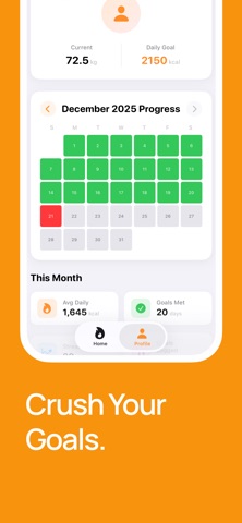 Calorie Tracker - FuelFlow Screenshot 2 of 2