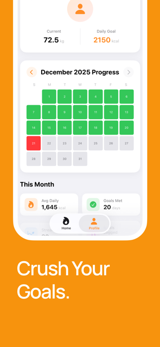 Calorie Tracker - FuelFlow Screenshot 2 of 2