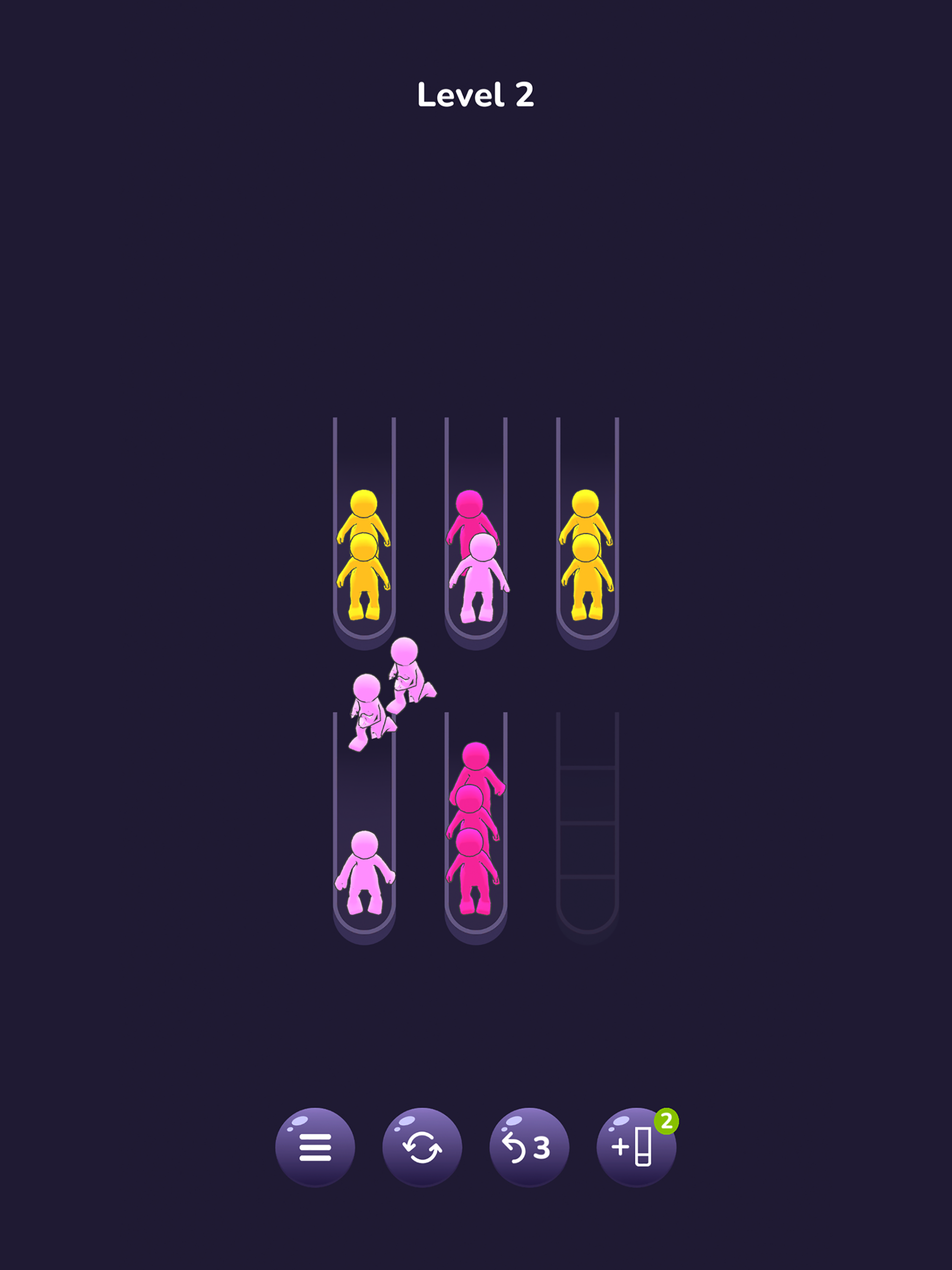 Crowd Sort - Color Puzzle Game